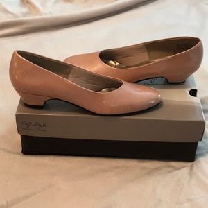 9 1/2N pump - peachy/pink patent